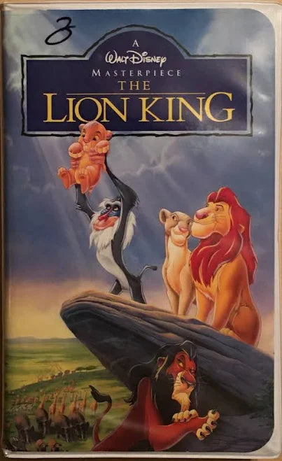A Walt Disney Masterpiece-the Lion King VHS Tape - Image 4
