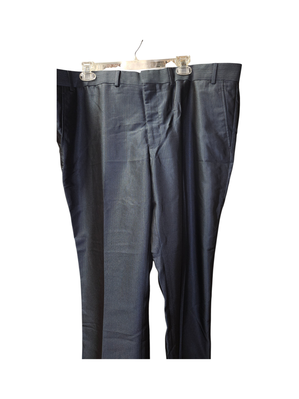 Men's Dress Pants Black Pinstripe - Image 2