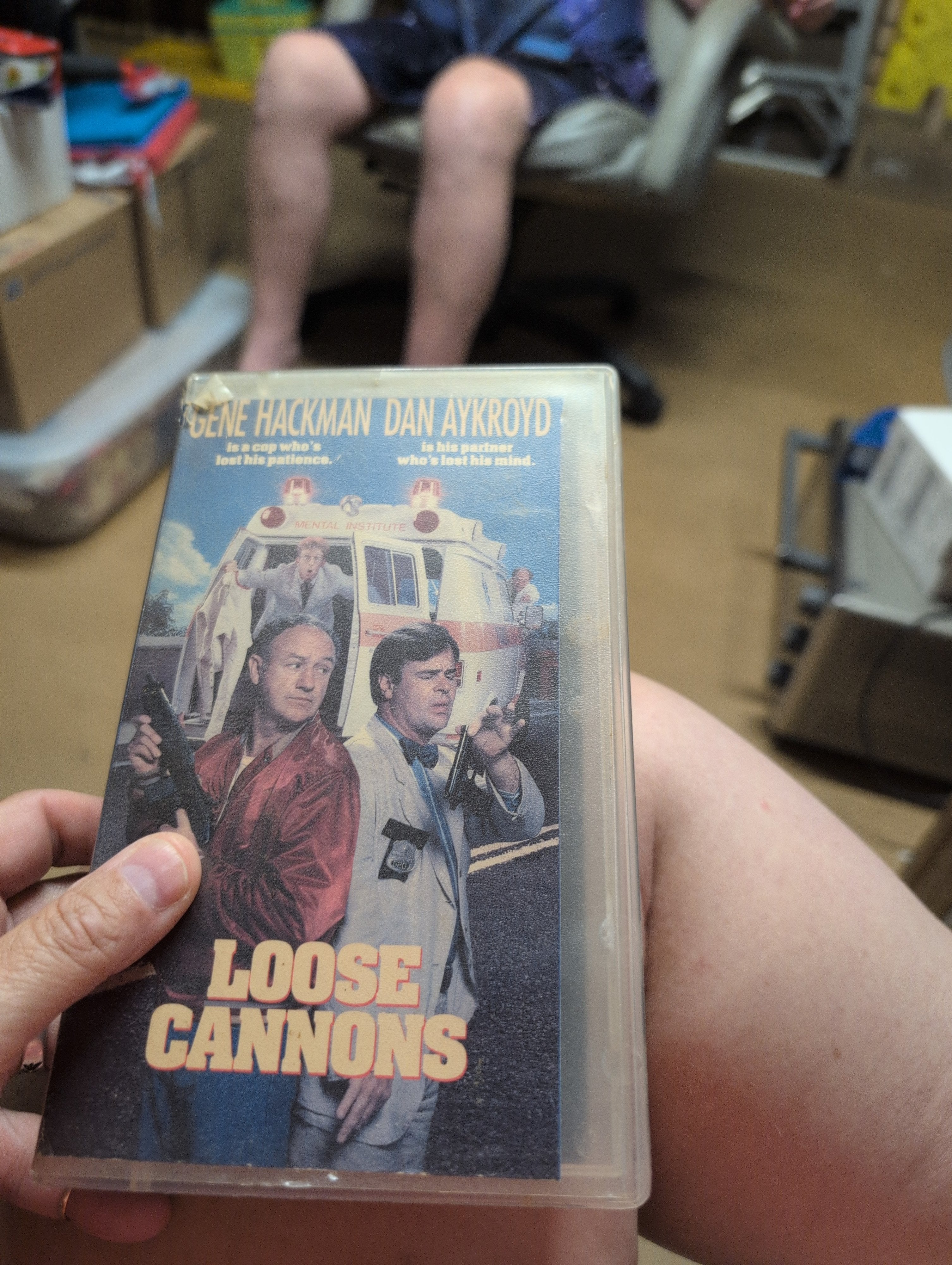 Loose Cannons VHS Gene Hackman Dan Aykroyd - Image 1