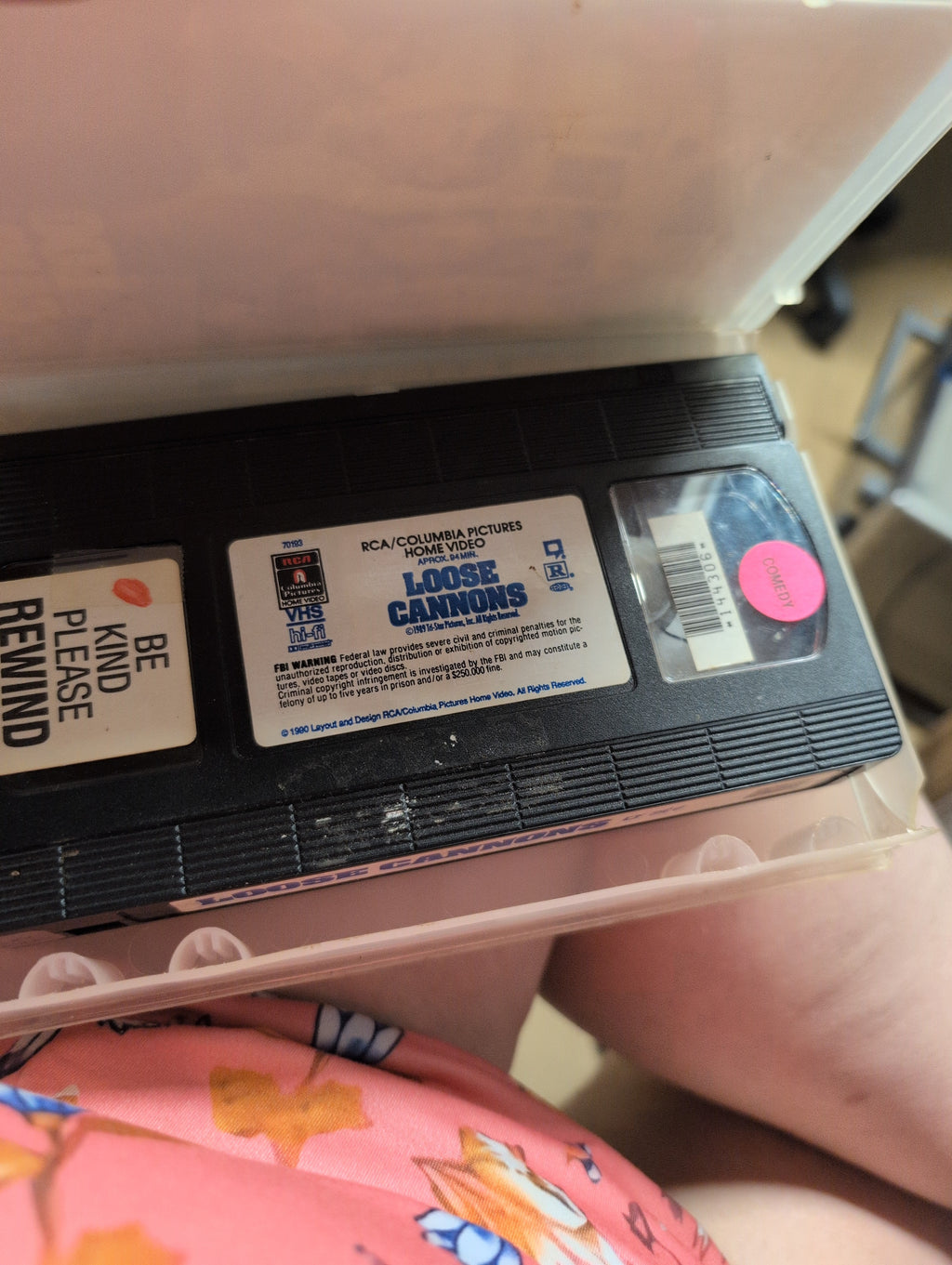 Loose Cannons VHS Gene Hackman Dan Aykroyd - Image 2