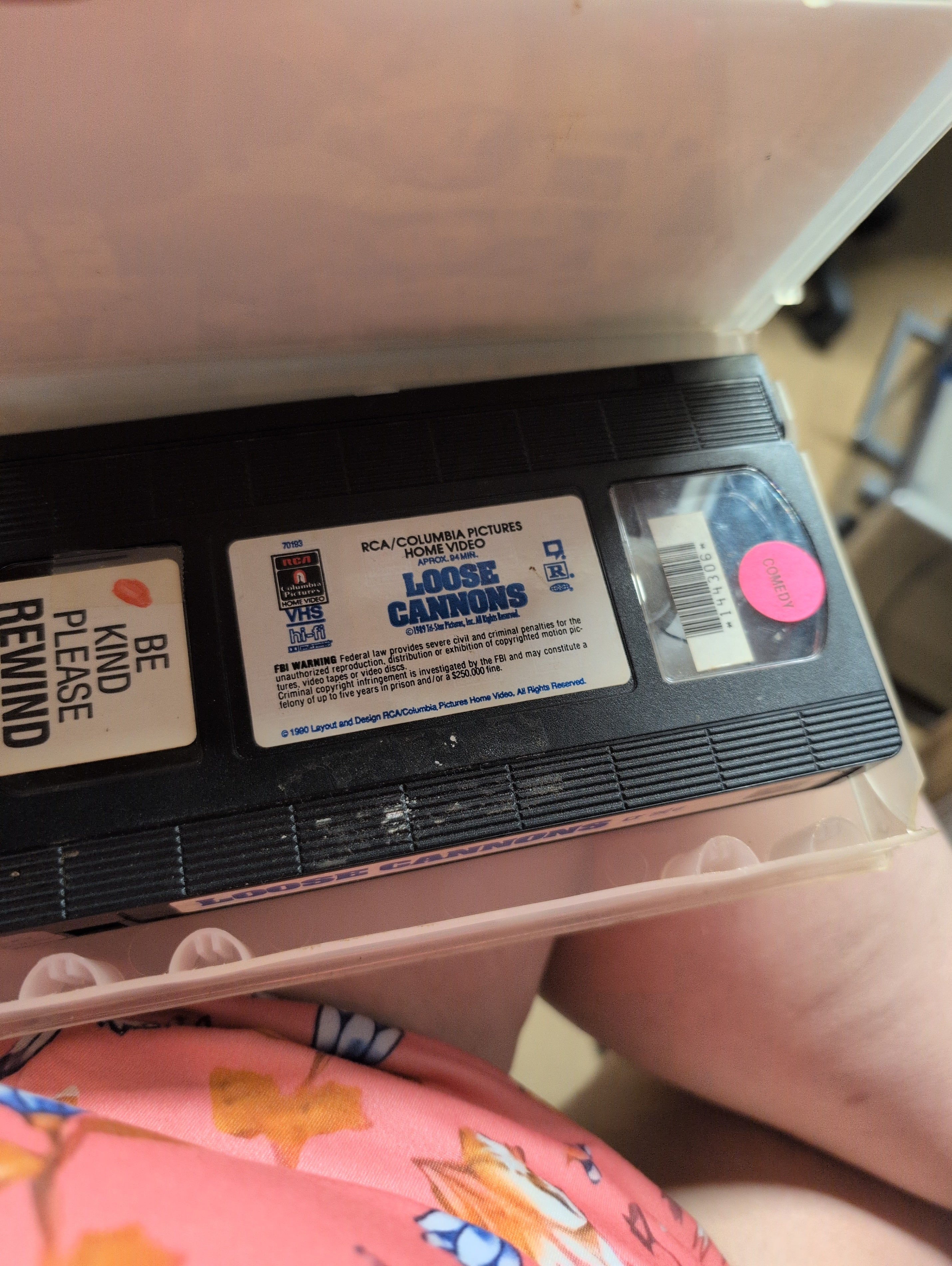 Loose Cannons VHS Gene Hackman Dan Aykroyd - Image 2