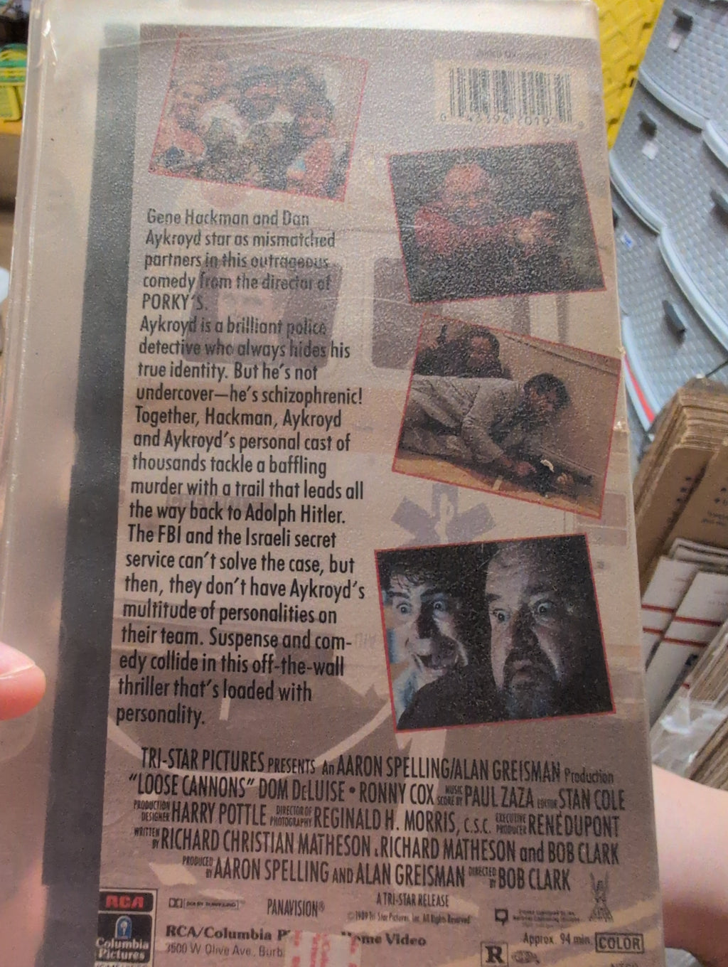 Loose Cannons VHS Gene Hackman Dan Aykroyd - Image 4