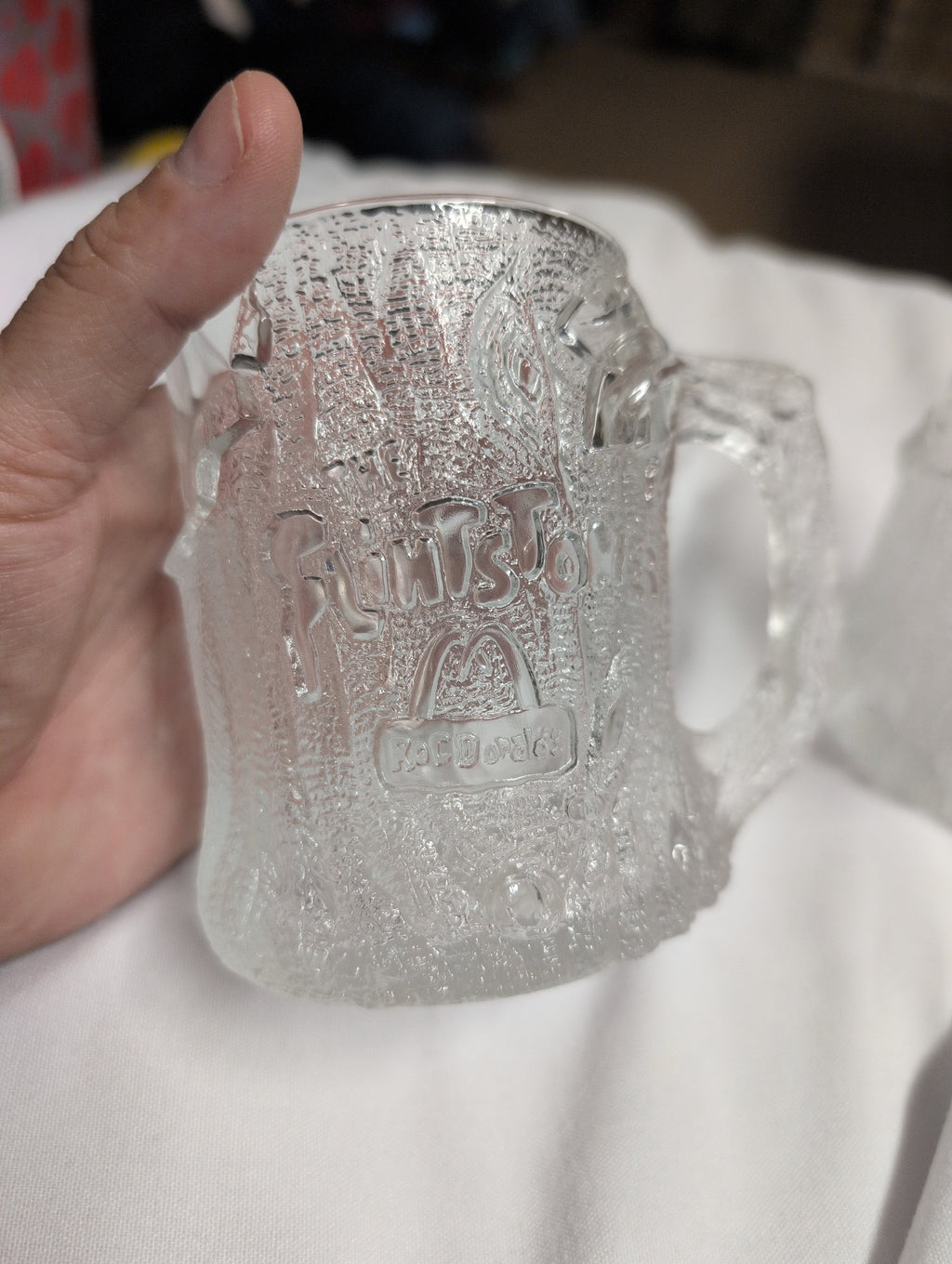 Set of 2 Vintage McDonald's Camp Snoopy Glass Mugs Set - Image 2