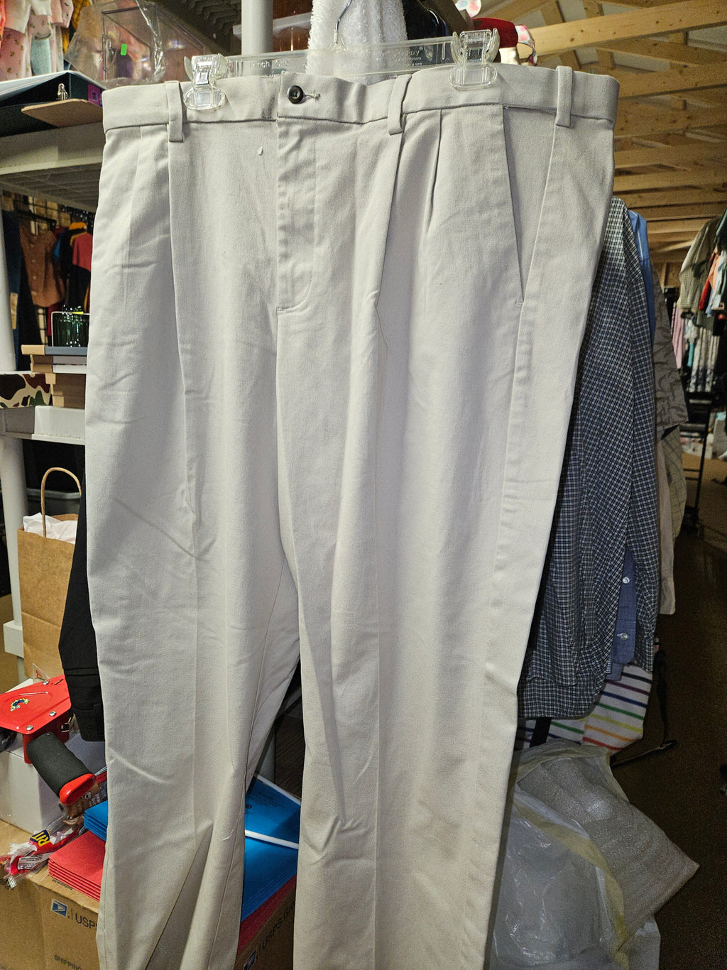 David Taylor Collection Men's Pants 40x29 Cotton - Image 3