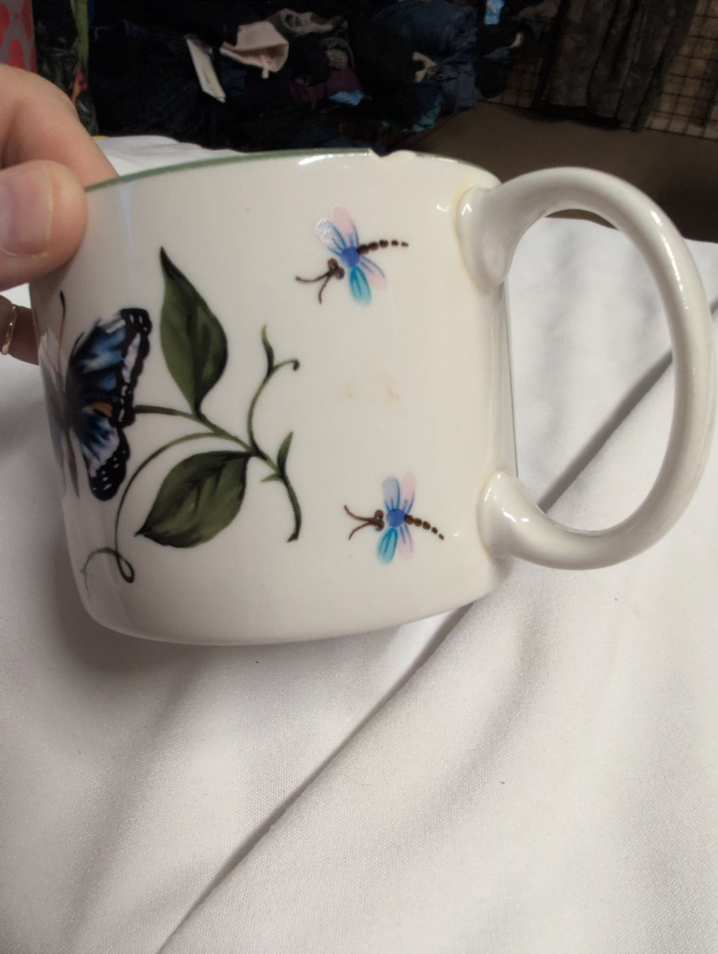 Butterfly Design Ceramic Mug - Image 4