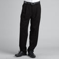 Covington Men's Pleated Front Dress Pants, Size: 42x30, Black - Image 1