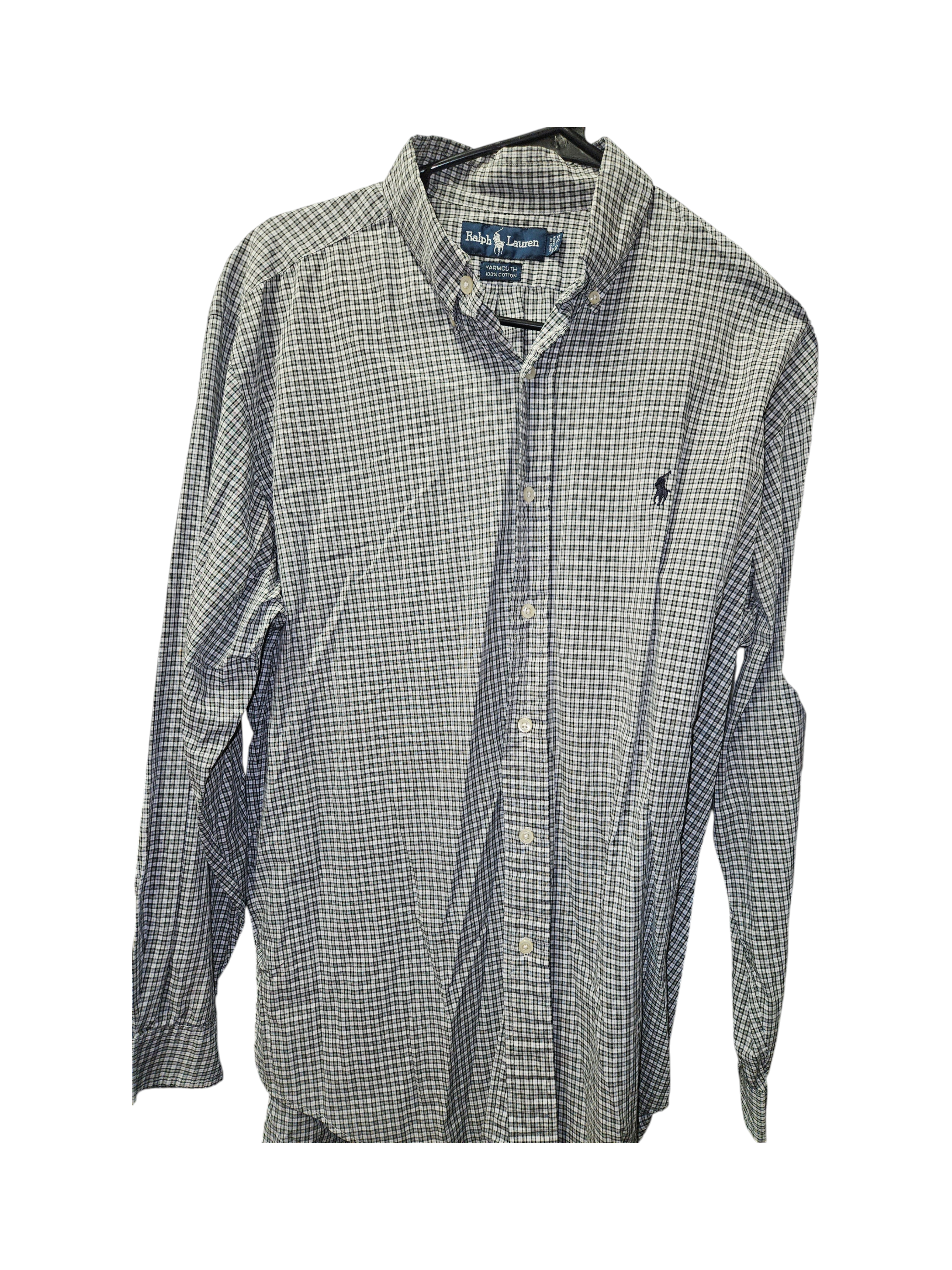 Ralph Lauren Men's Plaid Button-Up Shirt - Image 1