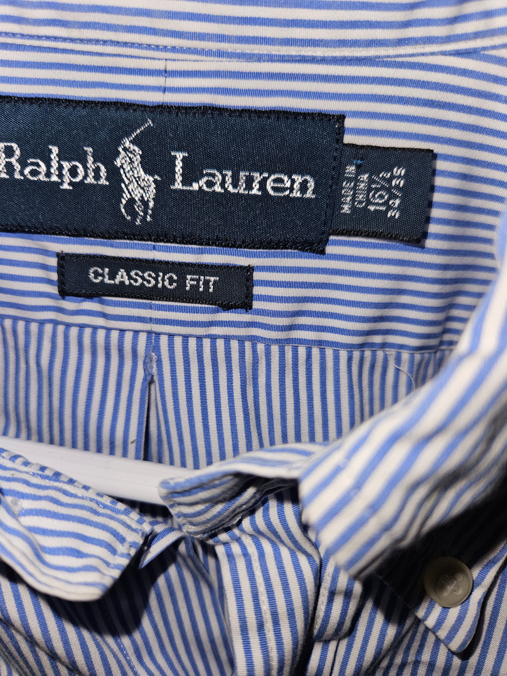Ralph Lauren Classic Fit Striped Button-Up Shirt - Image 2