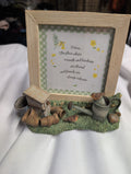Decorative Picture Frame with Garden Scene - Image 1