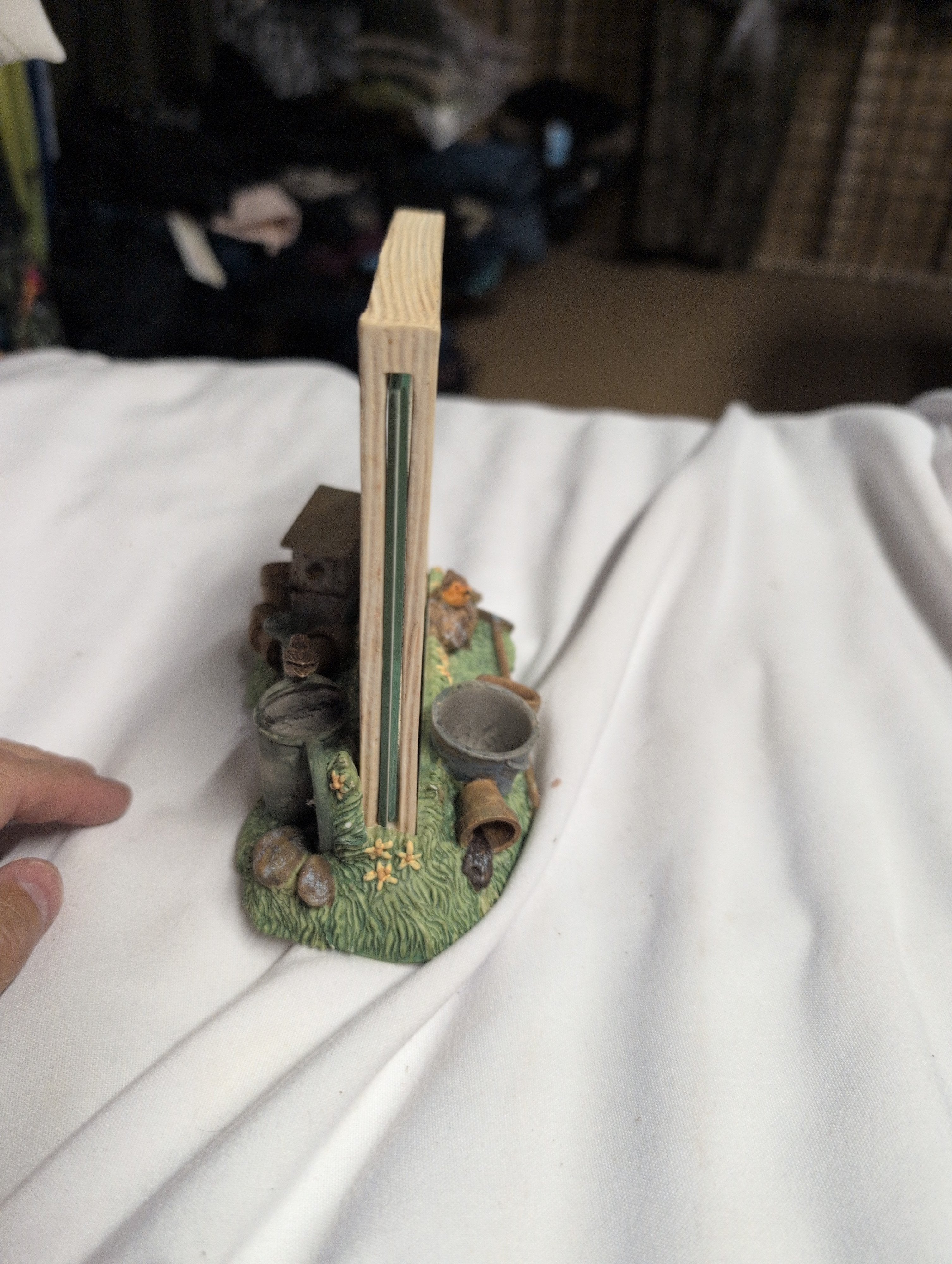 Decorative Picture Frame with Garden Scene - Image 3