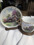 Thomas Kinkade Decorative Plate and Mug Set - Image 1