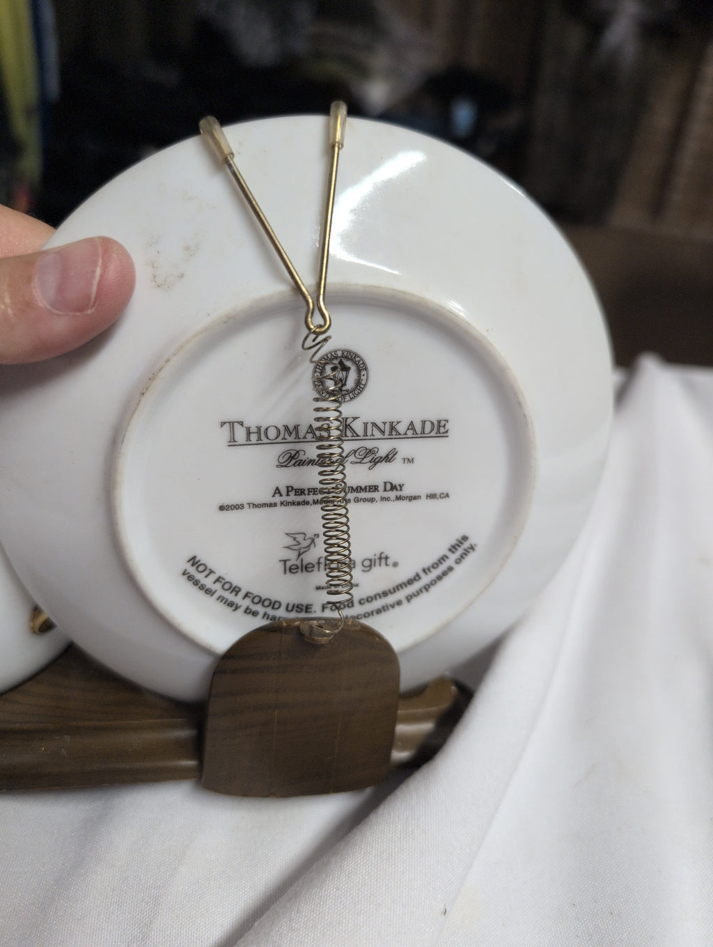 Thomas Kinkade Decorative Plate and Mug Set - Image 2