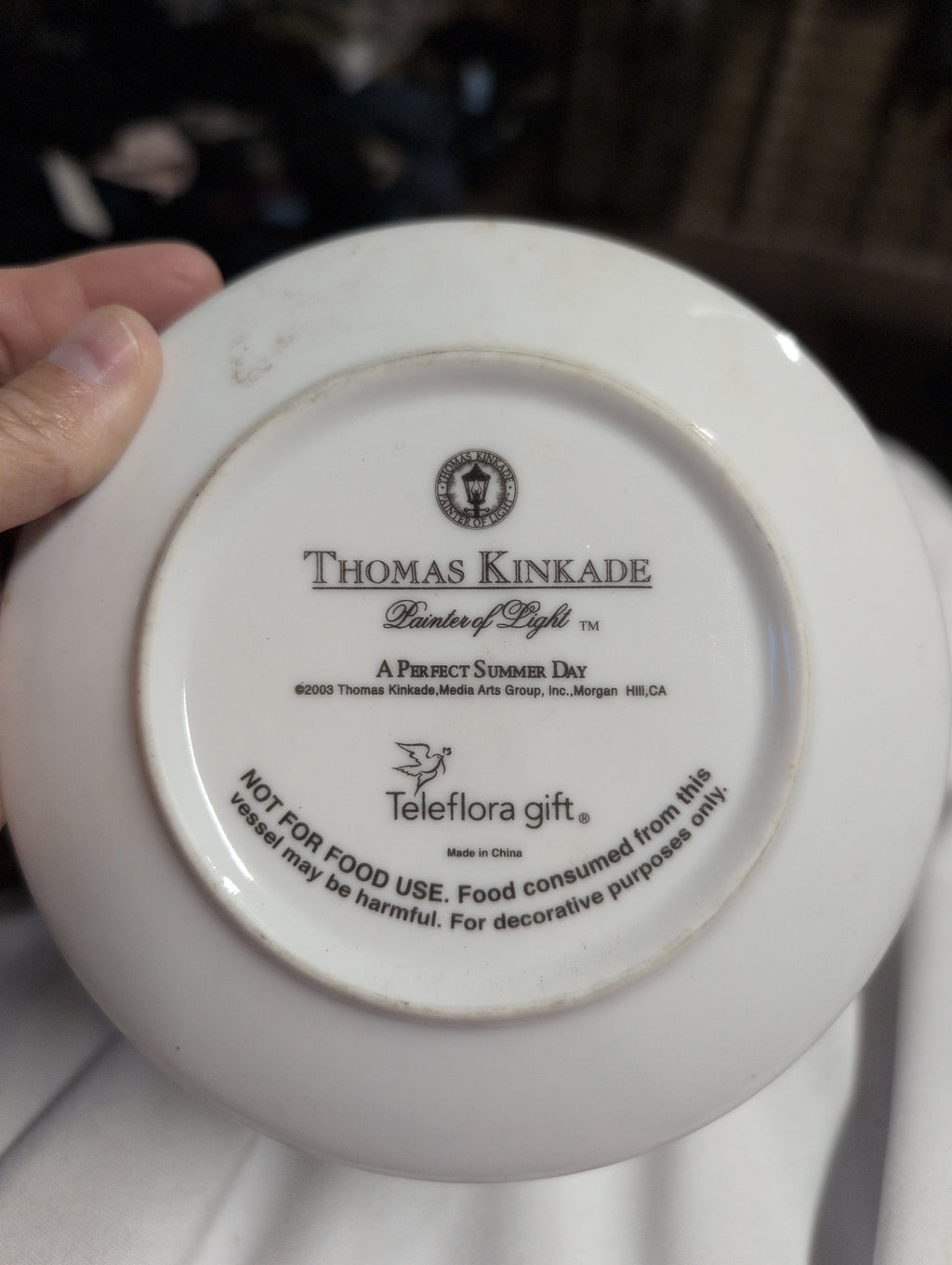 Thomas Kinkade Decorative Plate and Mug Set - Image 3