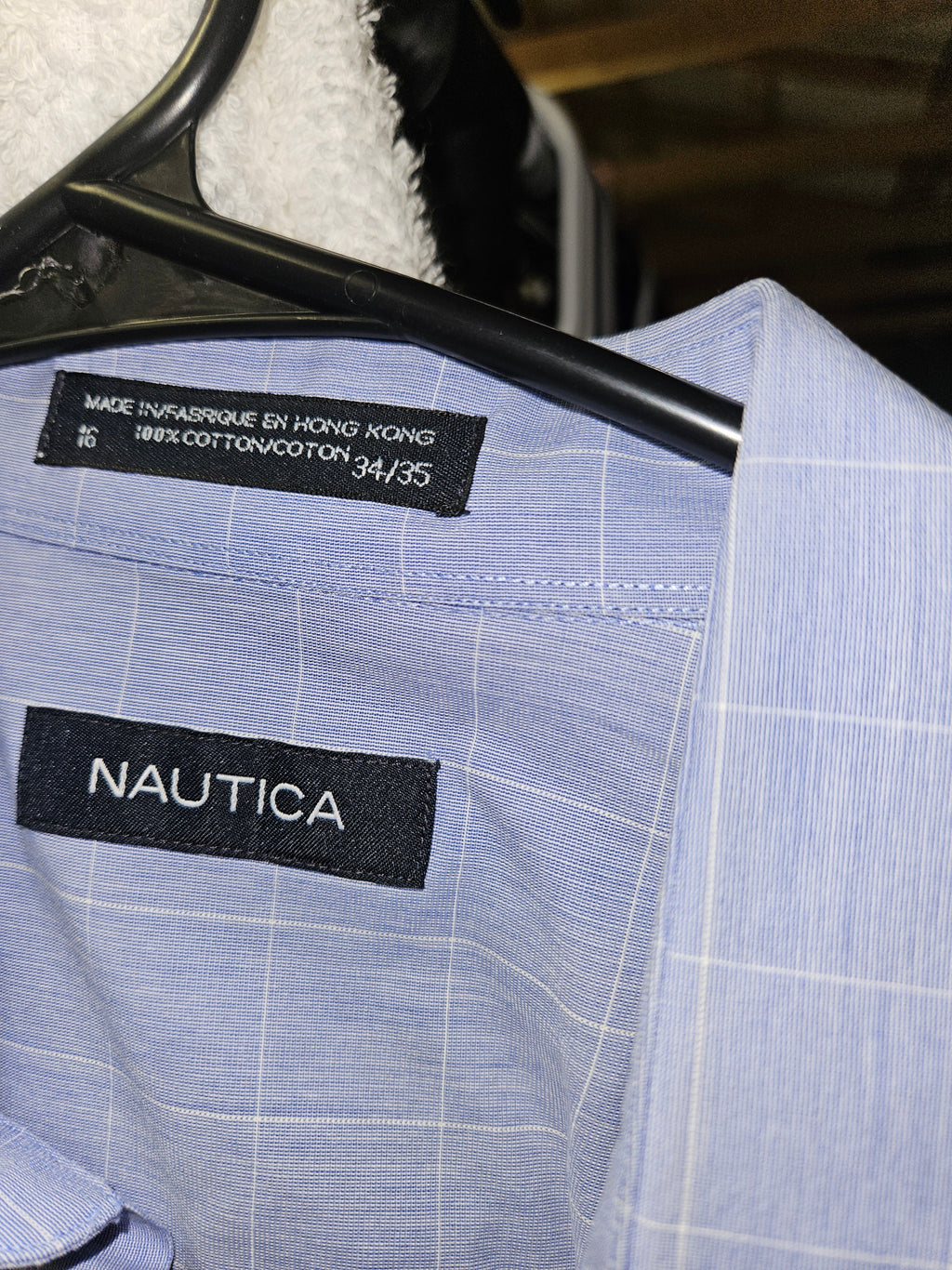 Nautica Men's Long Sleeve Button-Up Shirt - Image 2
