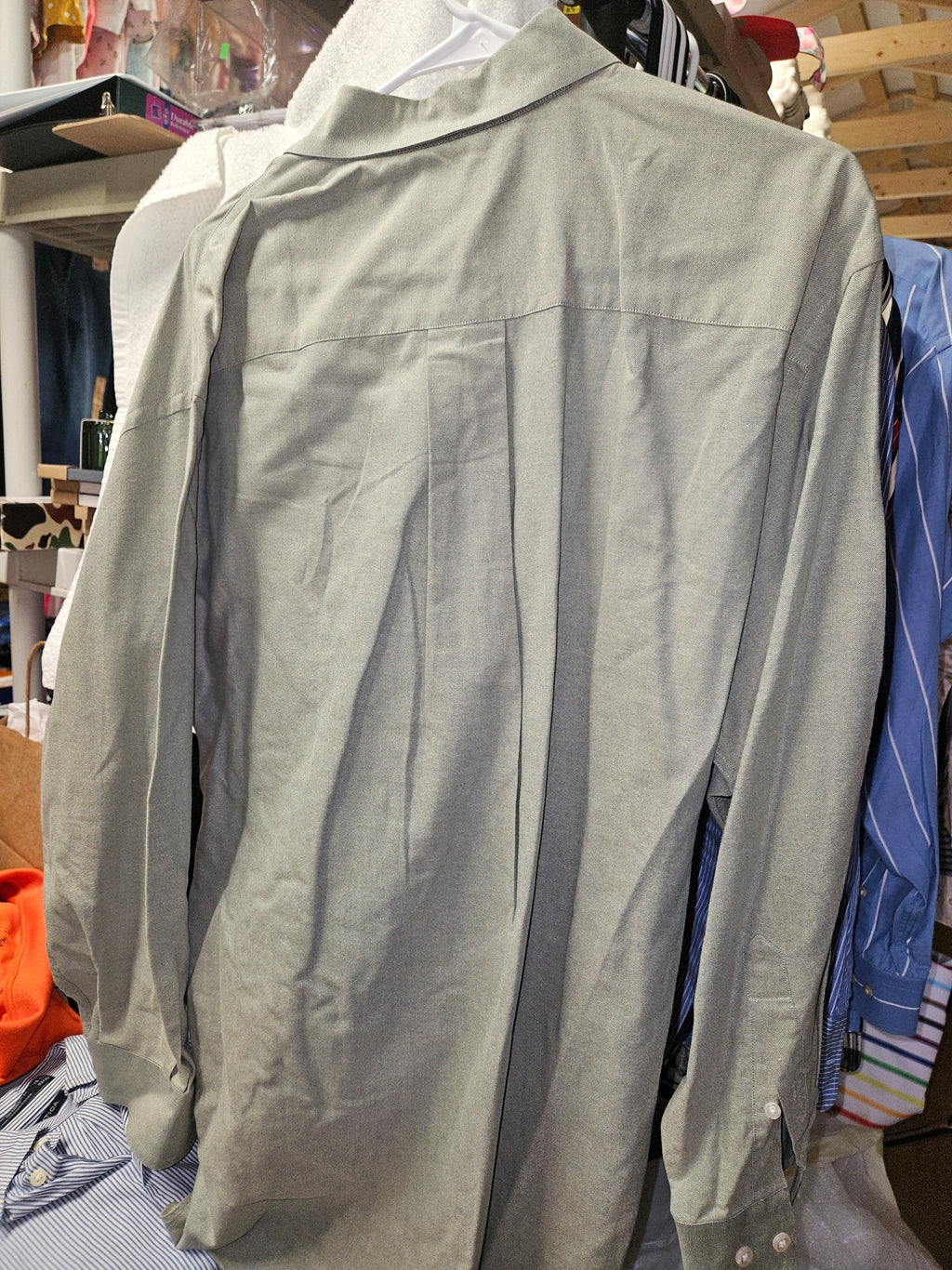 Nautica Men's Long Sleeve Button-Up Shirt - Image 3