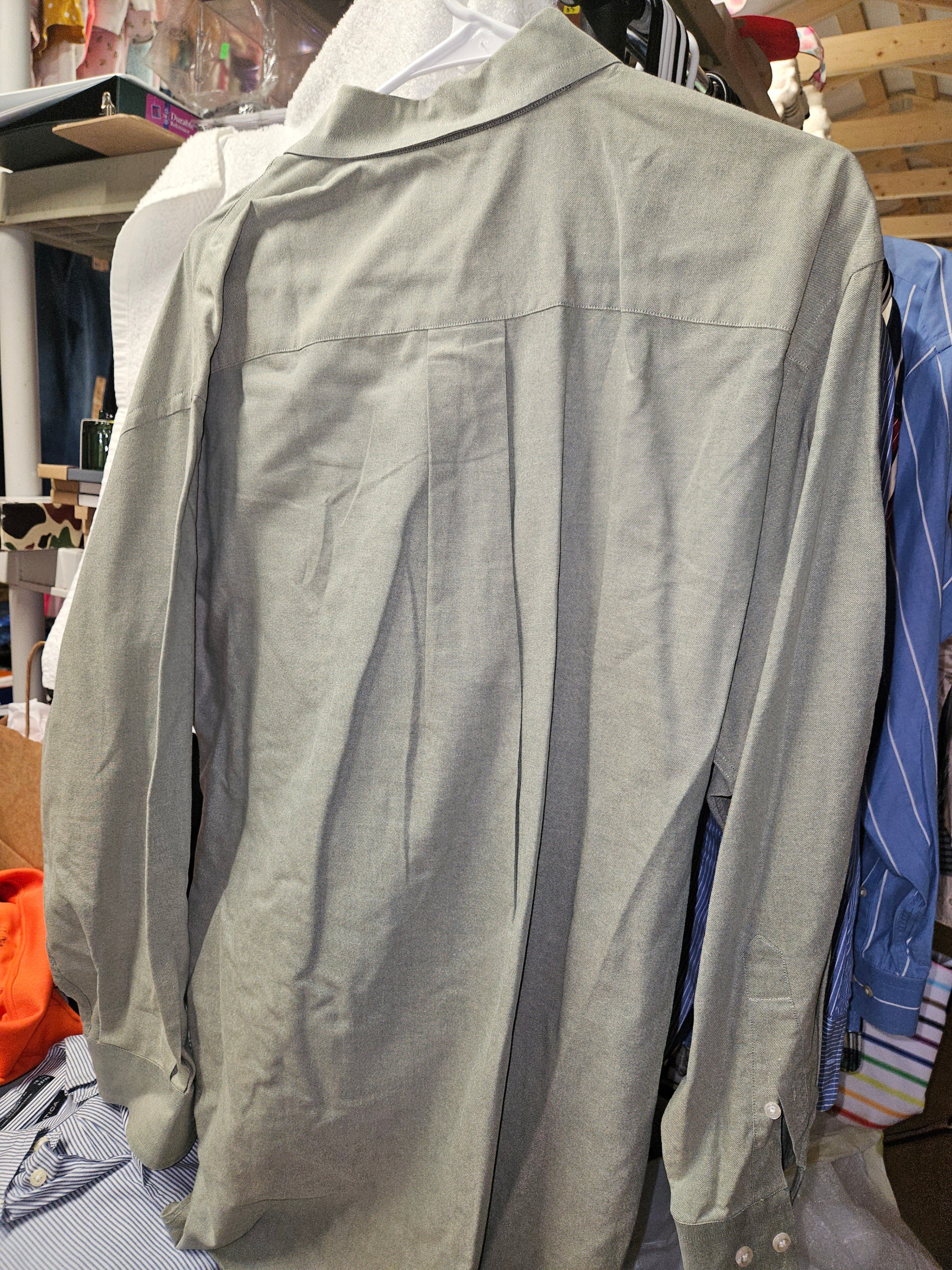 Nautica Men's Long Sleeve Button-Up Shirt - Image 3