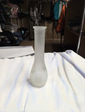 Frosted Glass Bud Vase Decorative Home Decor - Image 1