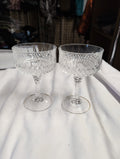 Vintage Crystal Desert cups Set of 2 - Image 1