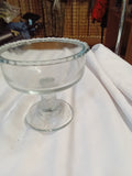 Vintage Glass Pedestal Compote Bowl - Image 1