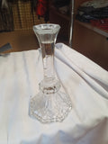 Crystal Glass Candlestick Holder Elegant Design - Image 1