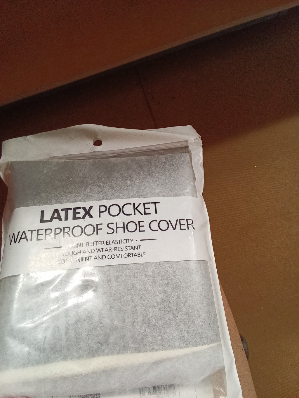 LESOI White X-Large Waterproof Shoe Covers - Image 2