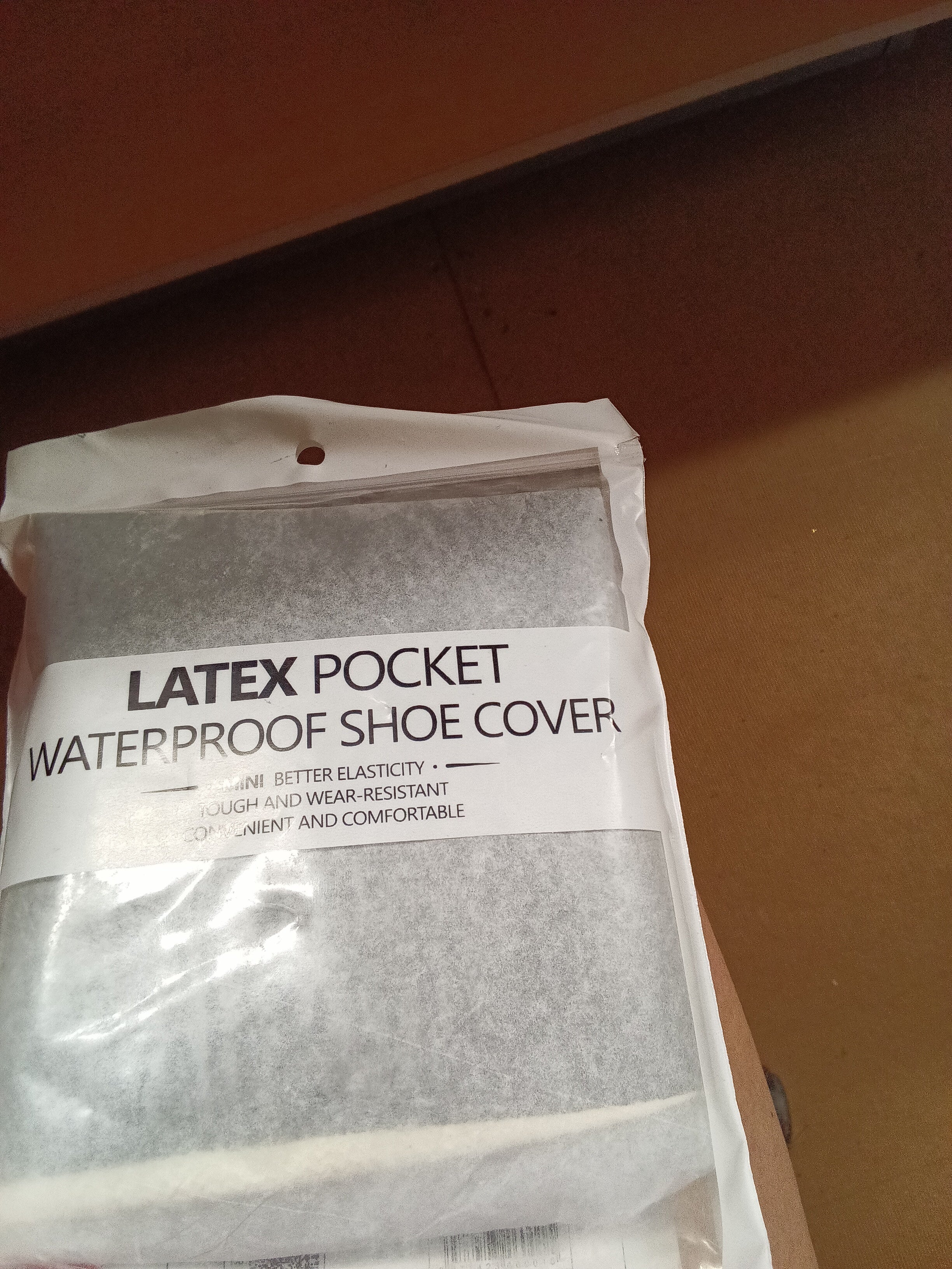 LESOI White X-Large Waterproof Shoe Covers - Image 2