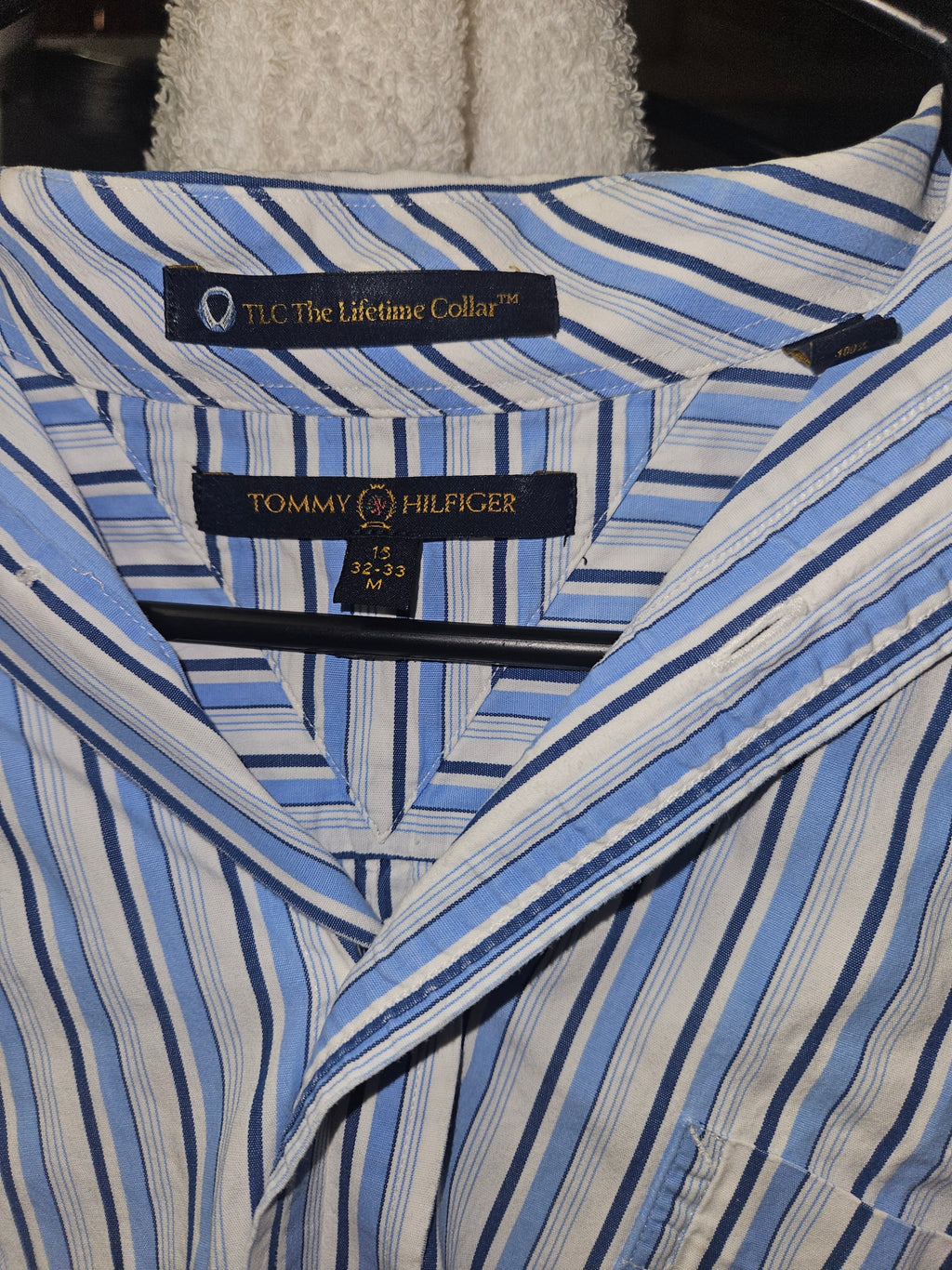 Tommy Hilfiger Men's Striped Button-Up Shirt - Image 2