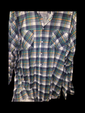 Plaid Long Sleeve Button-Up Shirt - Image 1