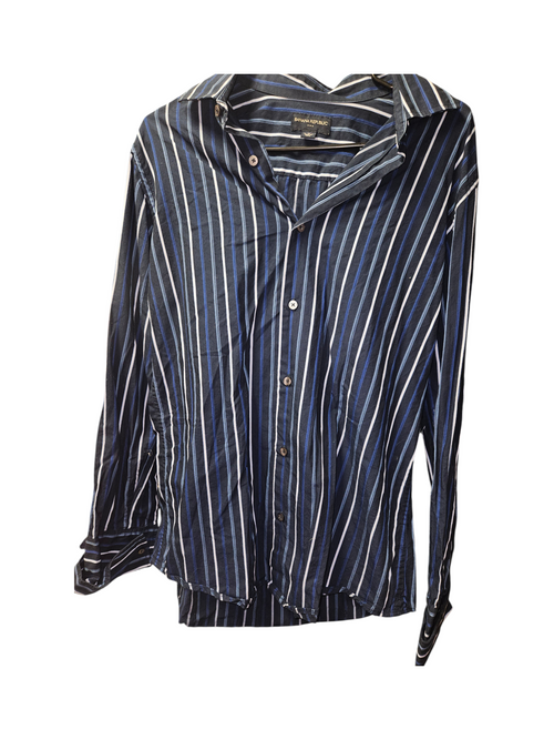 Banana Republic Men's Striped Long Sleeve Shirt - Image 1
