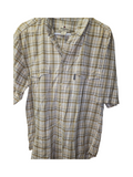 Woolrich Men's Plaid Short Sleeve Button-Up Shirt XL - Image 1