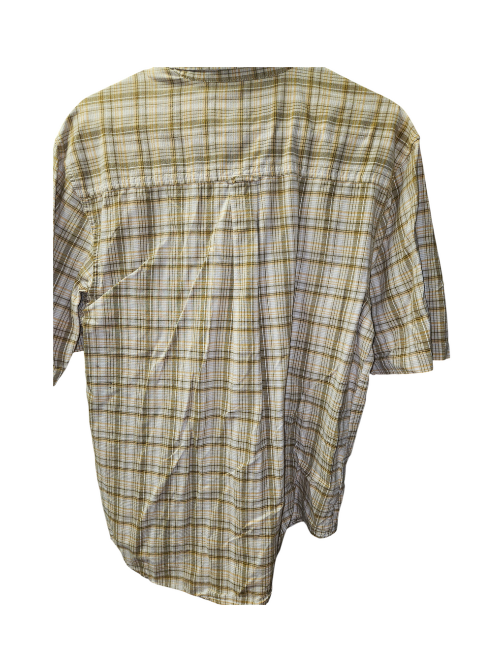 Woolrich Men's Plaid Short Sleeve Button-Up Shirt XL - Image 3