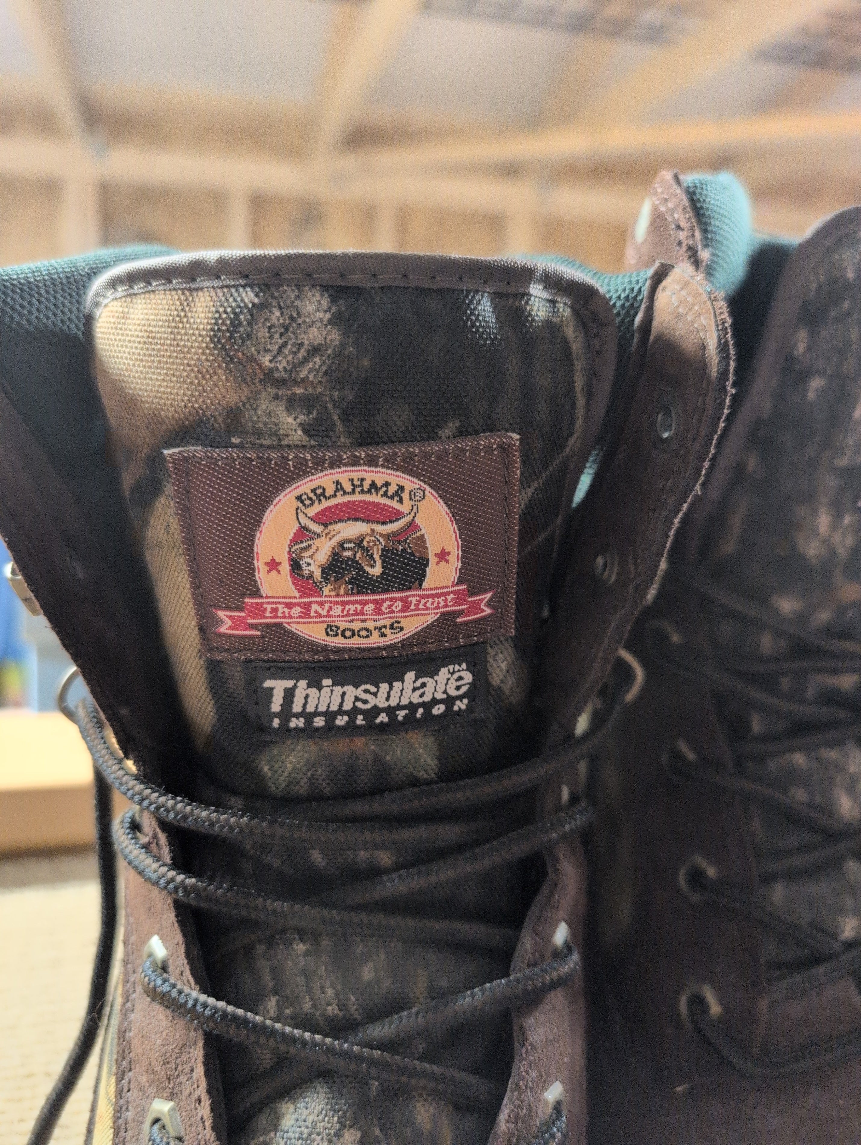 Rocky Thinsulate Insulated Boots Camo Brown - Image 4