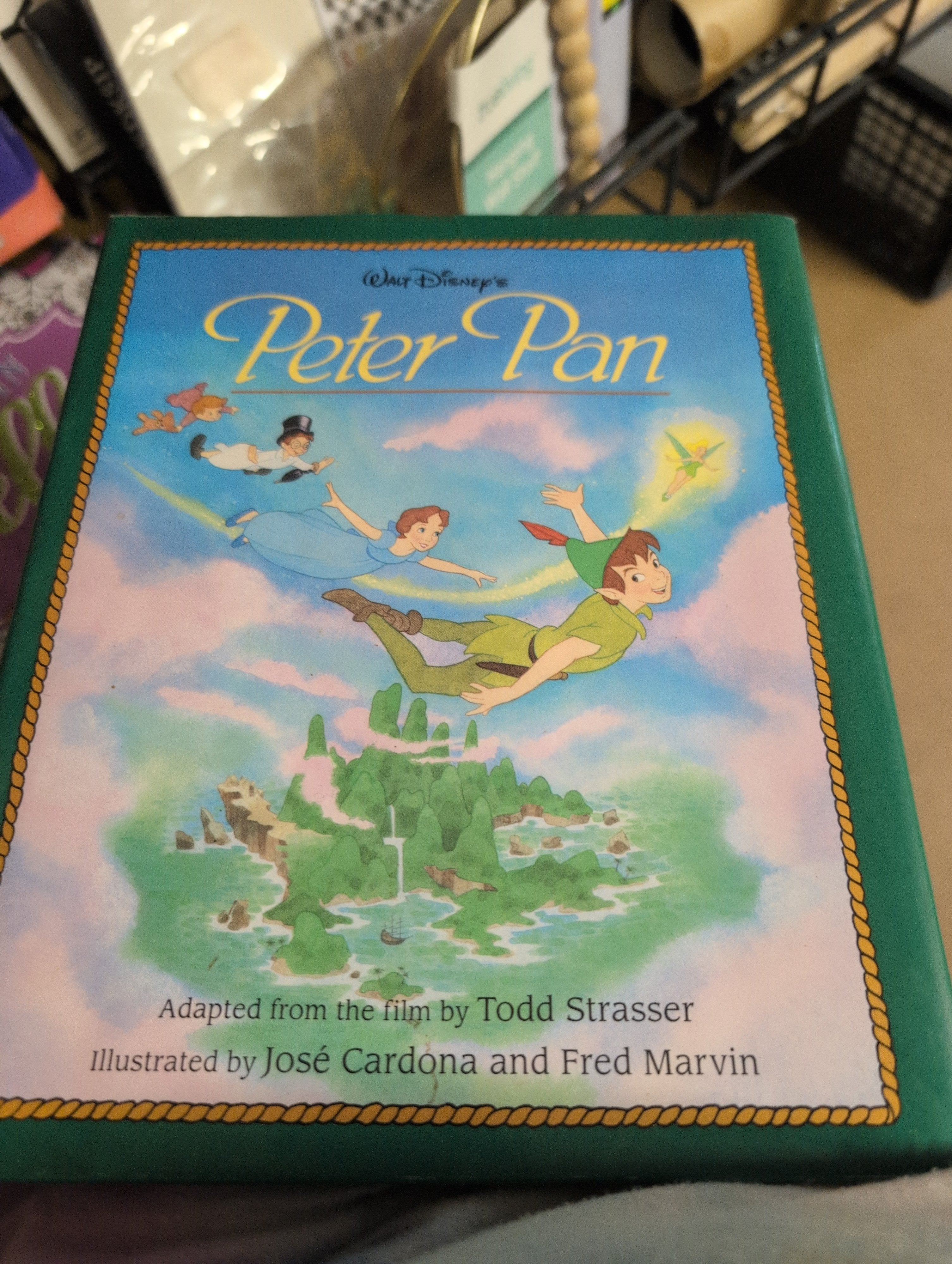 Disney Peter Pan Book by Todd Strasser - Image 1