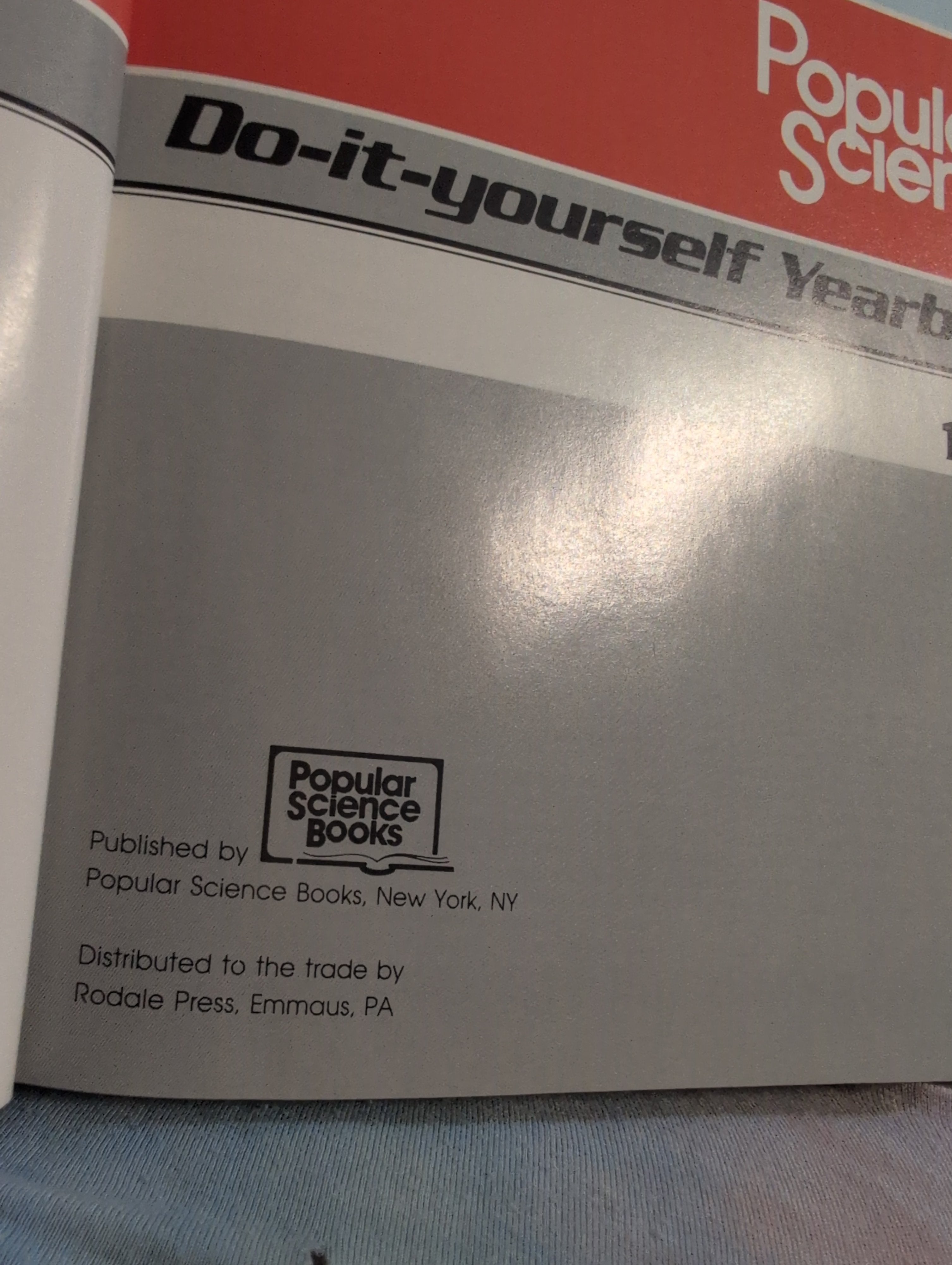 Popular Science Do-it-yourself Yearbook 1989 - Image 2