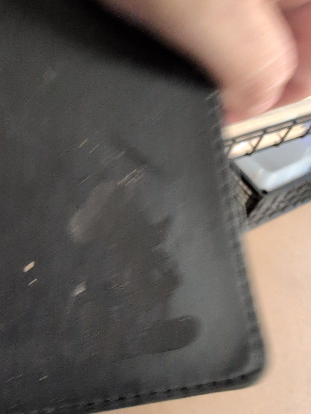 Black Leather Passport Holder Travel Accessory - Image 3