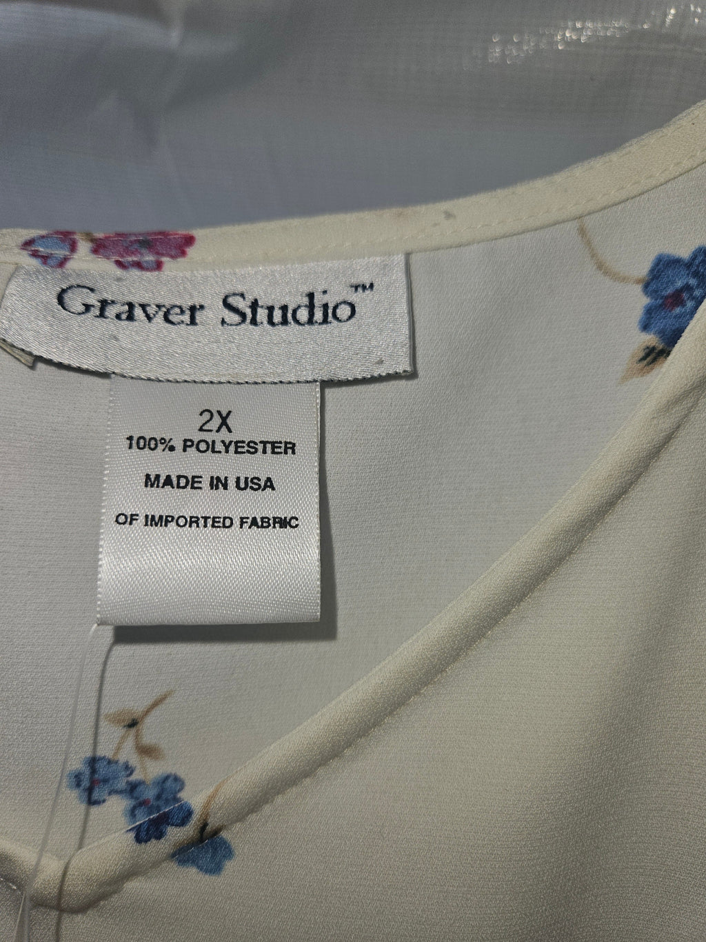 Graver Studio Floral Sleeveless Top - Image 2