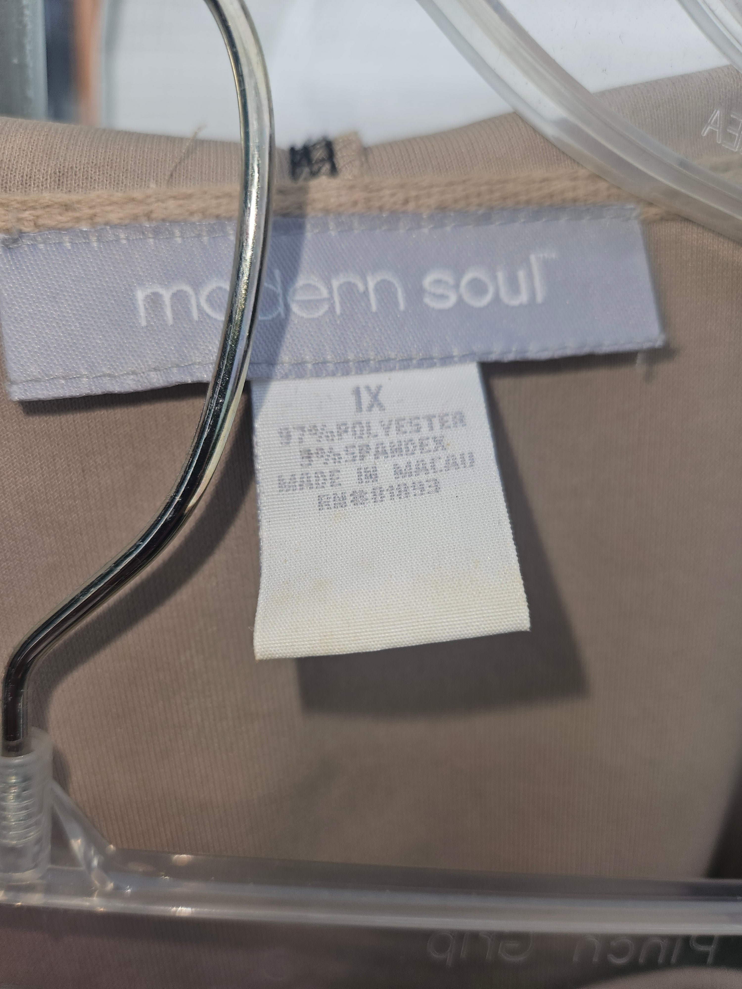 Women's Taupe 2 Piece Set with Jacket and Pants - Image 2