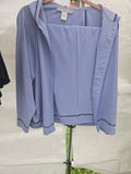 Modern Soul Women's Hooded Jacket Blue Size 1X - Image 1