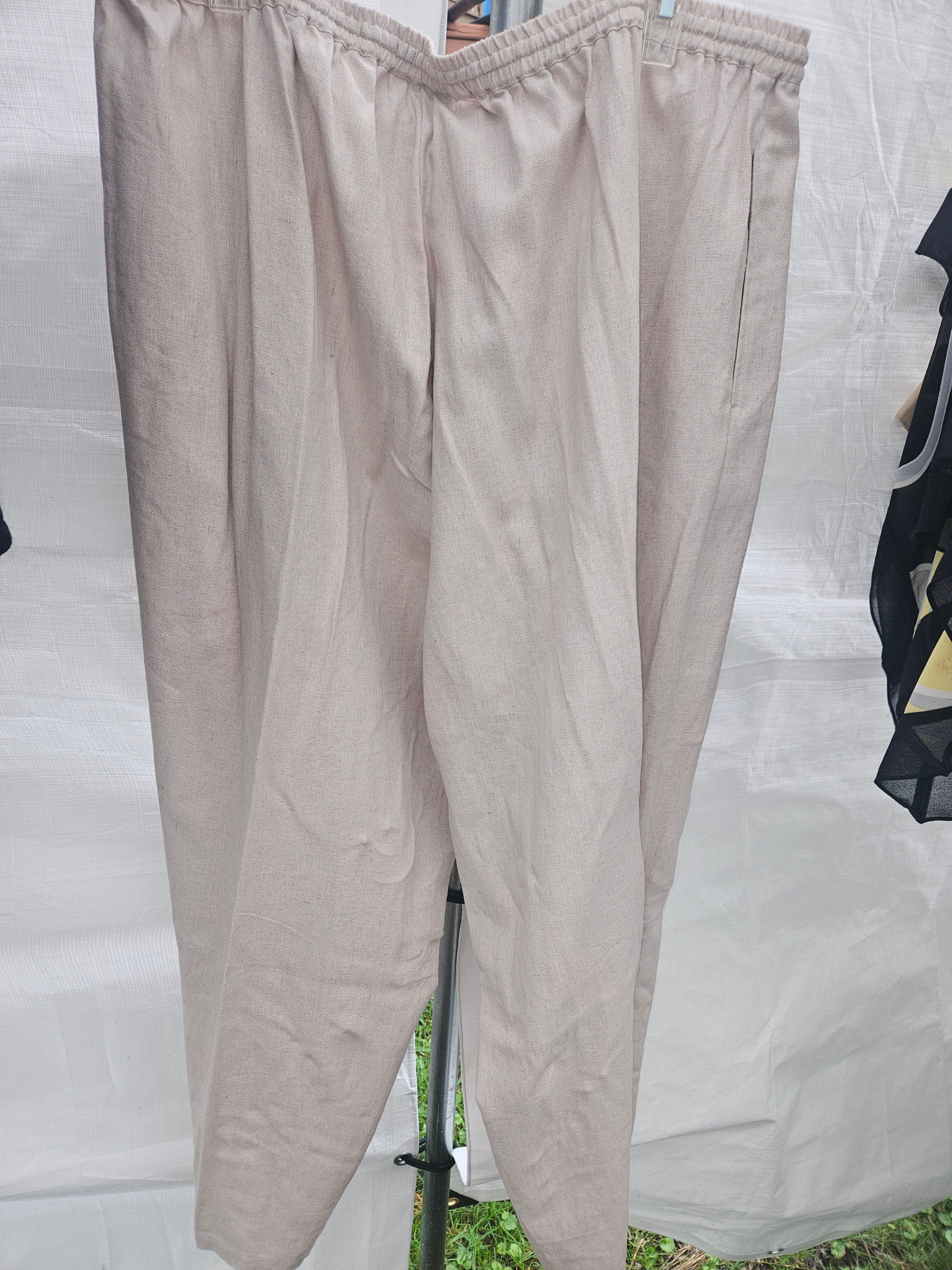 Koos of Course Linen Blend Pants Size 2X - Image 4