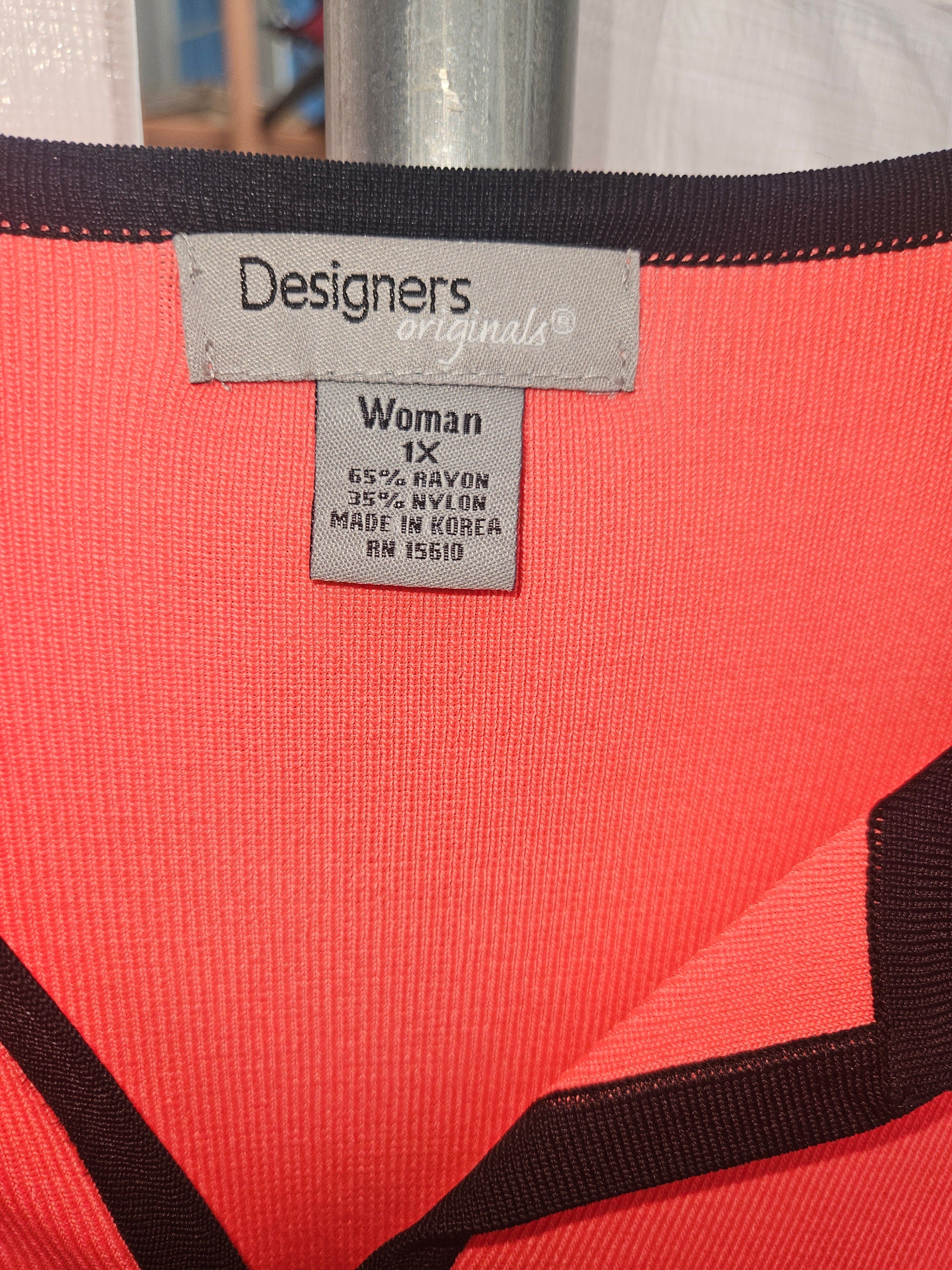 Designers Originals Women's Short Sleeve Top Size 2X - Image 2