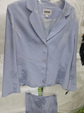 Kasper Women's Floral Blazer and Skirt Set Size 18 - Image 1