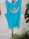 Cato Woman Plus Size 22/24 Beaded Tank Top - Image 1