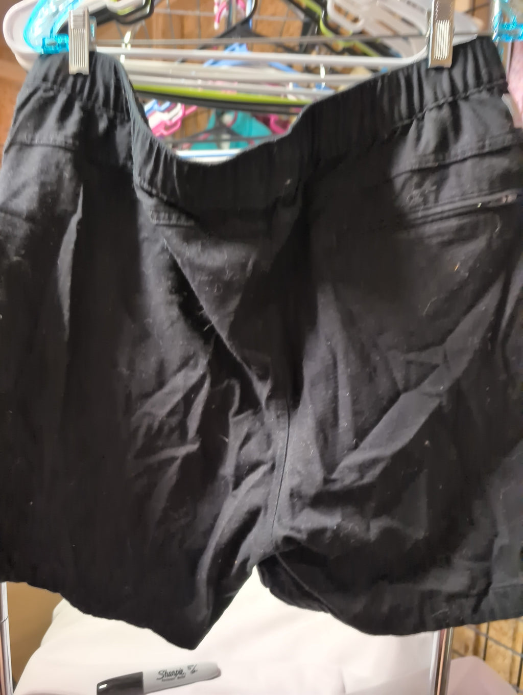 Black carhartt  Casual Shorts with Elastic Waistband - Image 3