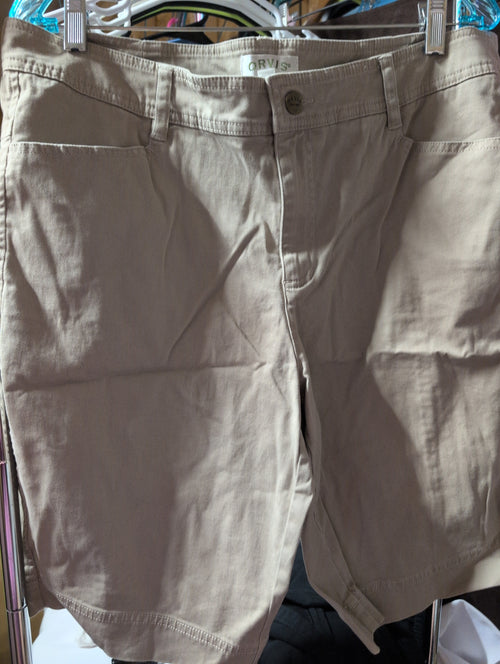 Orvis Men's Khaki Shorts - Image 1