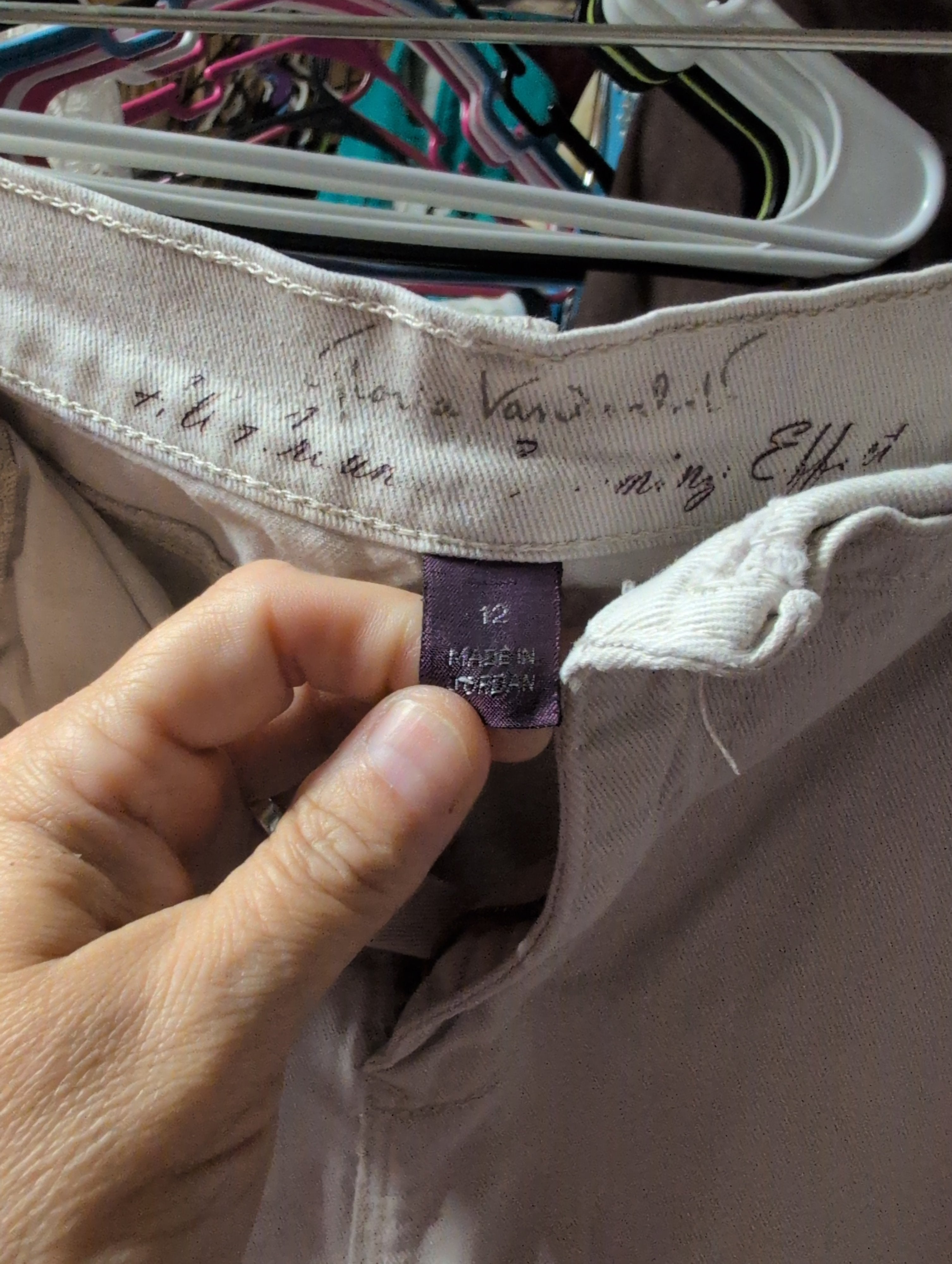 Women's White Pants with Zipper Detail - Image 3