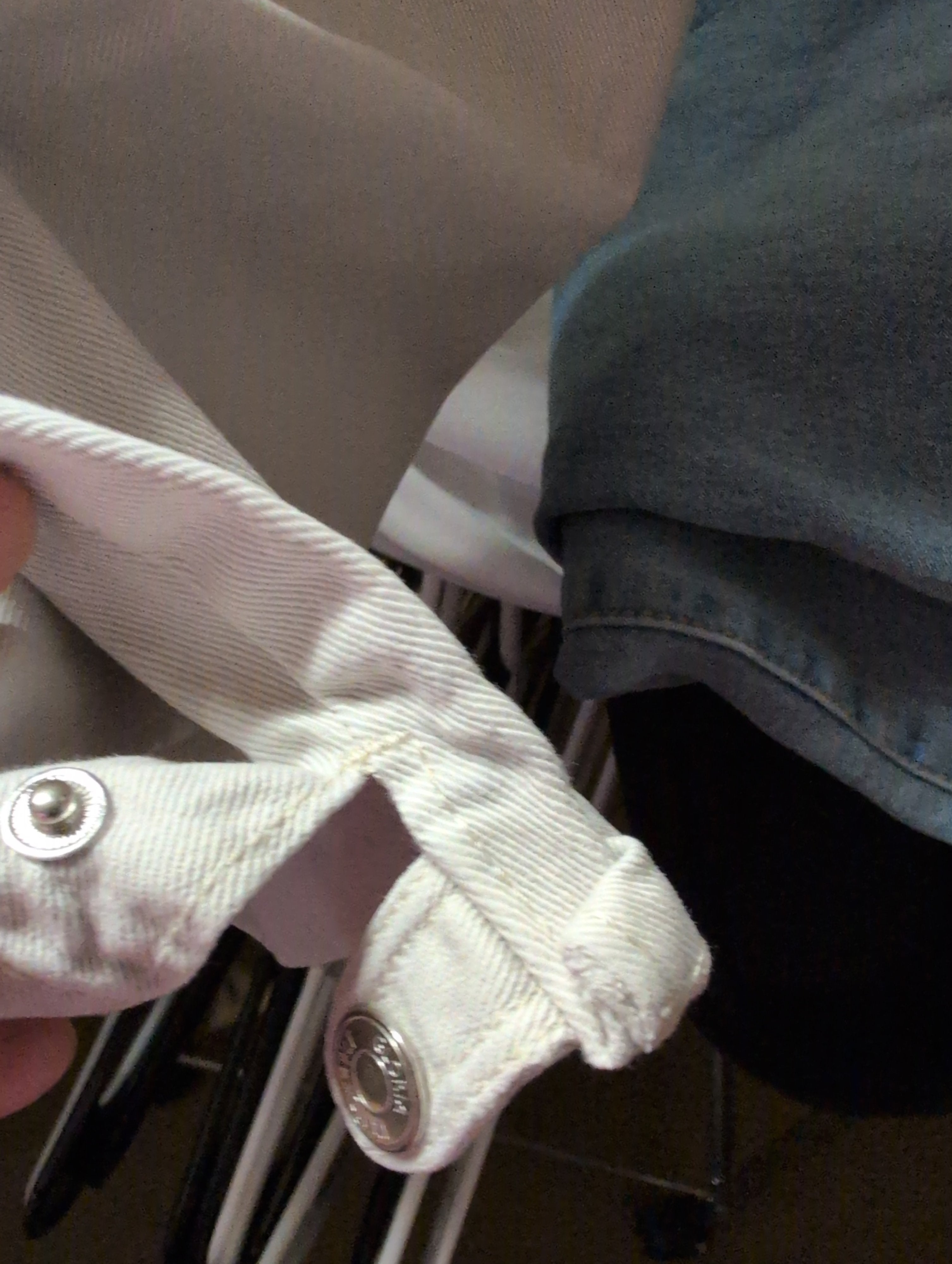 Women's White Pants with Zipper Detail - Image 5