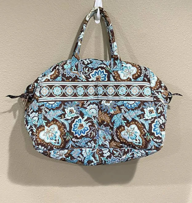 Vera Bradley Java Blue Large Duffel - Image 2