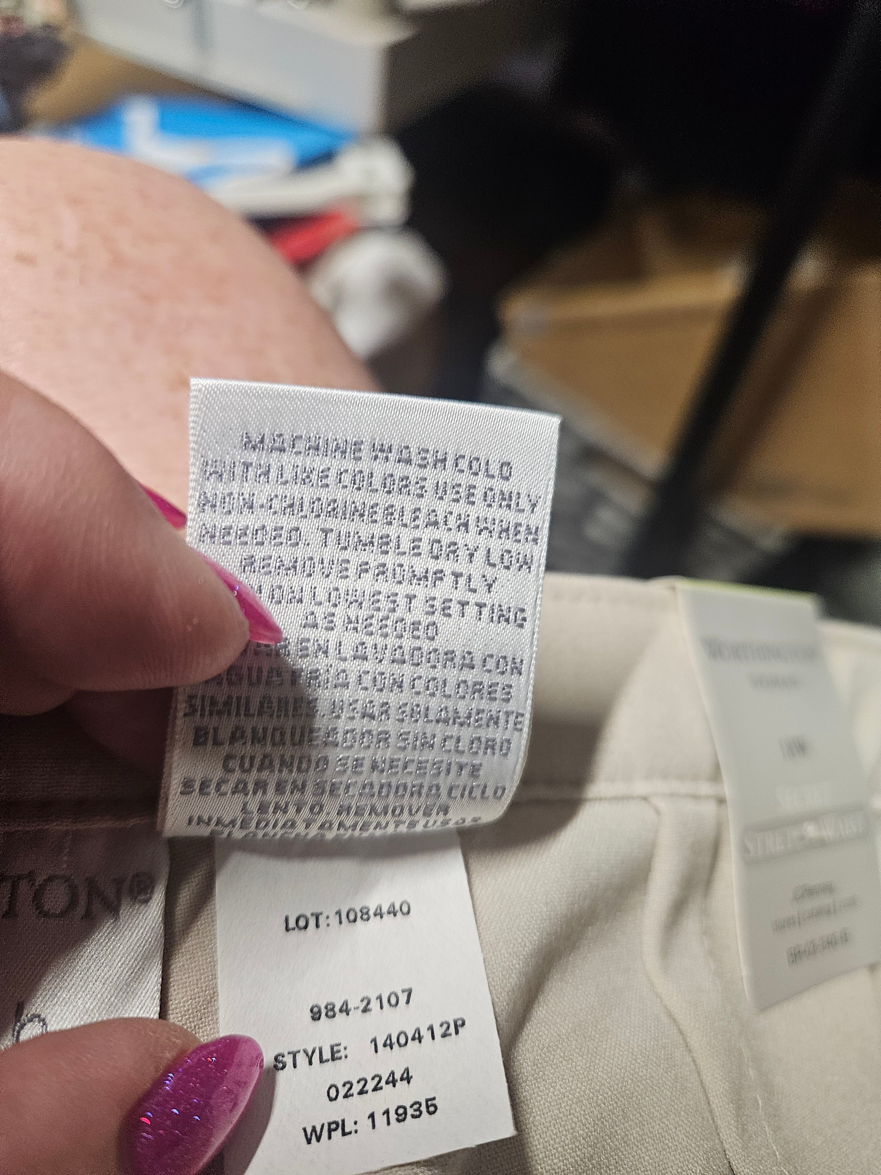 NW-1 Tan Dress Pants Slim Fit
