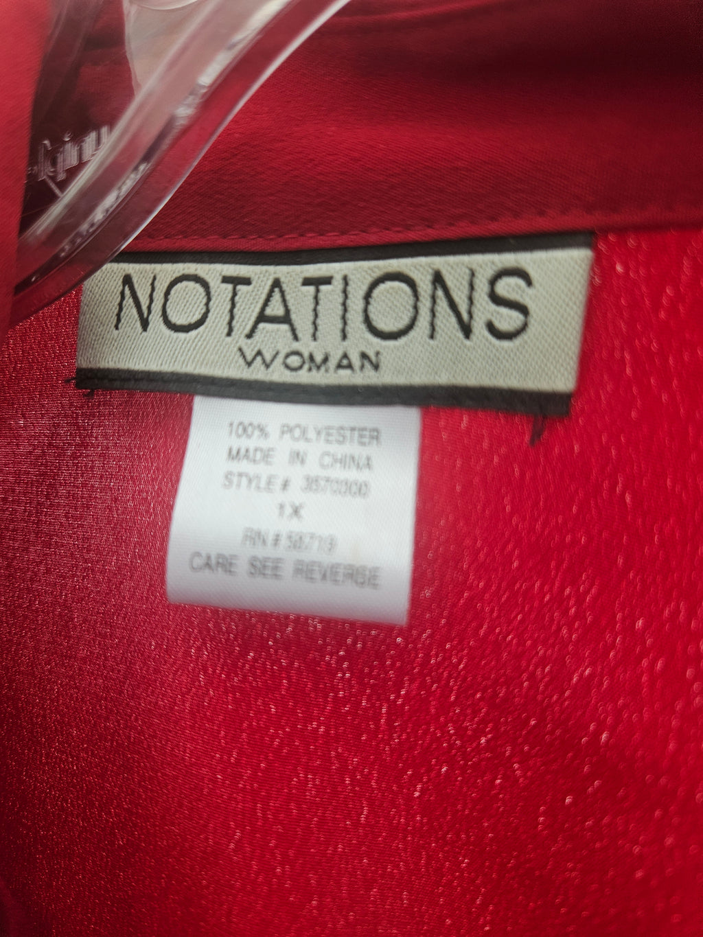 NW-1 Notations blouse