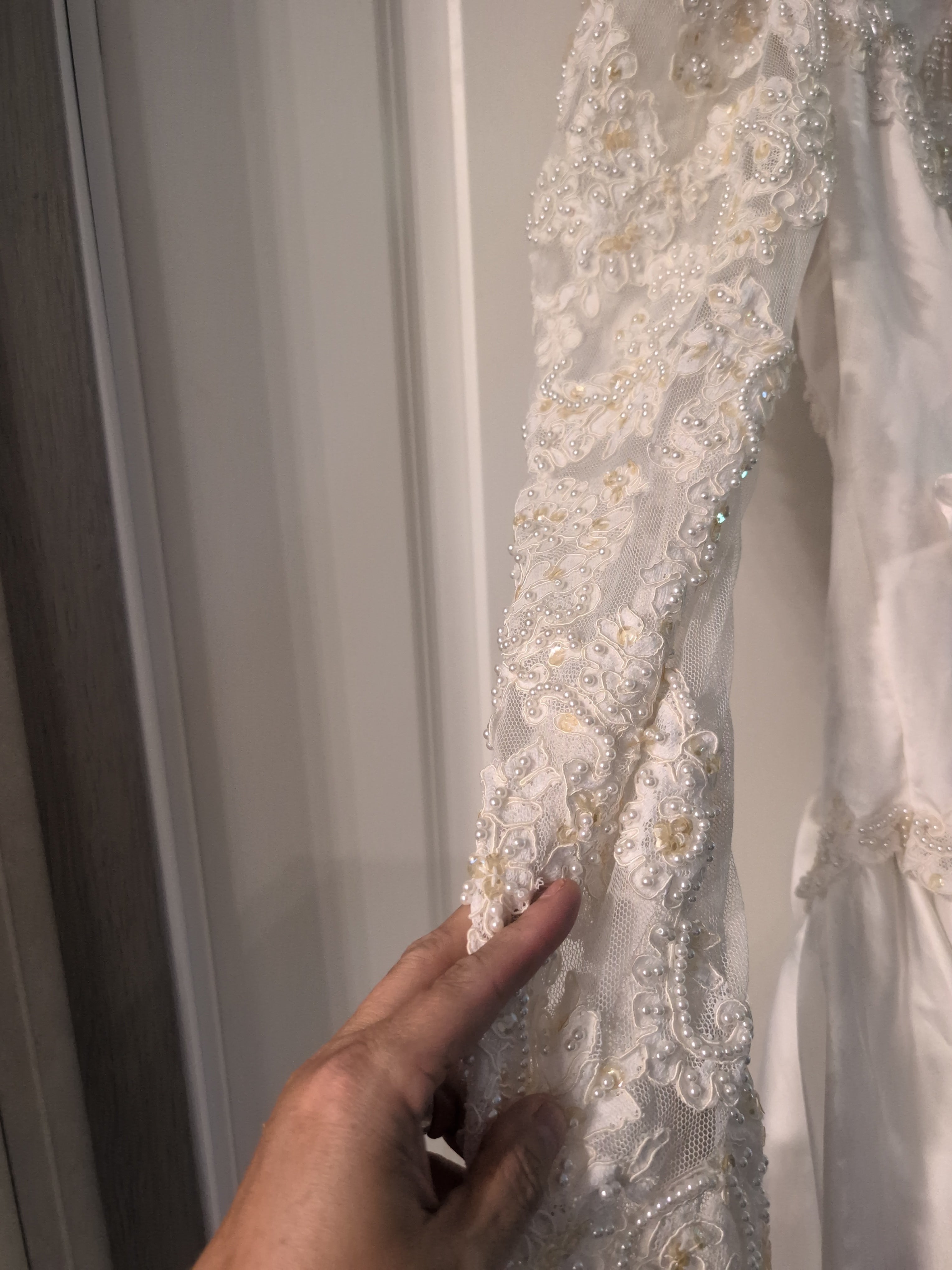 C-1 90's Moonlight Wedding Dress